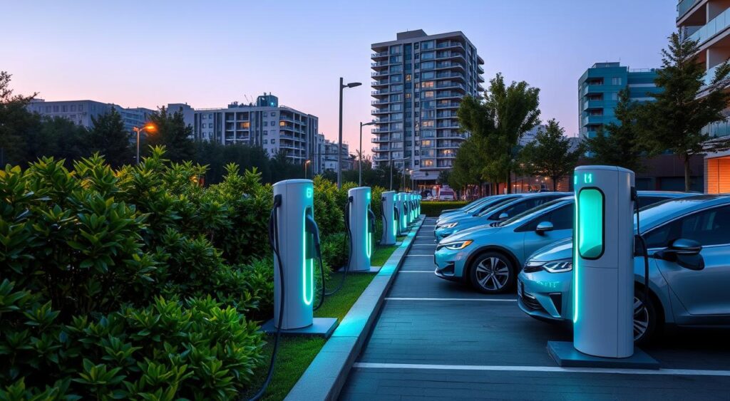 EV charging stations