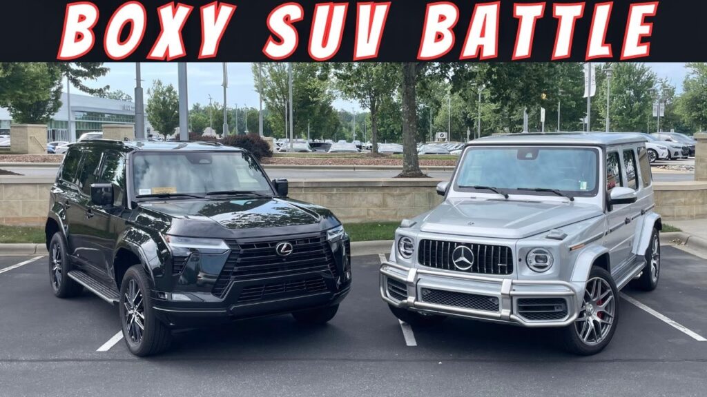 2025 Lexus GX vs Mercedes-Benz G-Class Comparison 1 2025 Lexus GX vs Mercedes-Benz G-Class