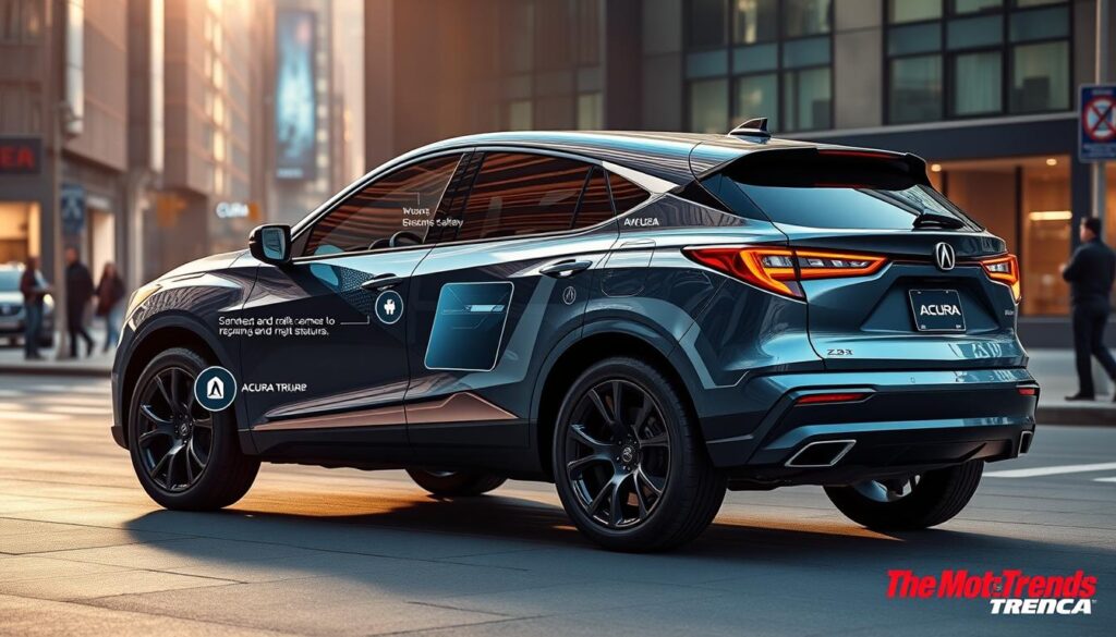 Acura ZDX safety features