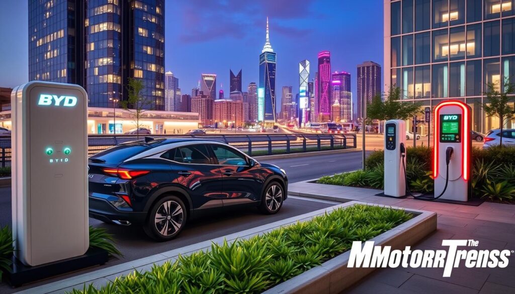 BYD charging solutions
