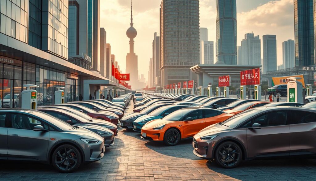 Chinese EV market