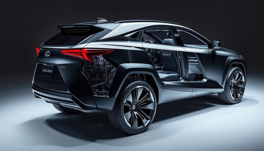 Lexus GA-K platform