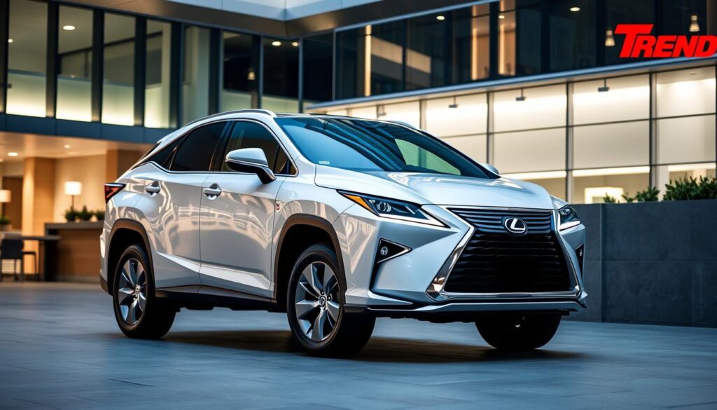 Lexus RX in luxury SUV market