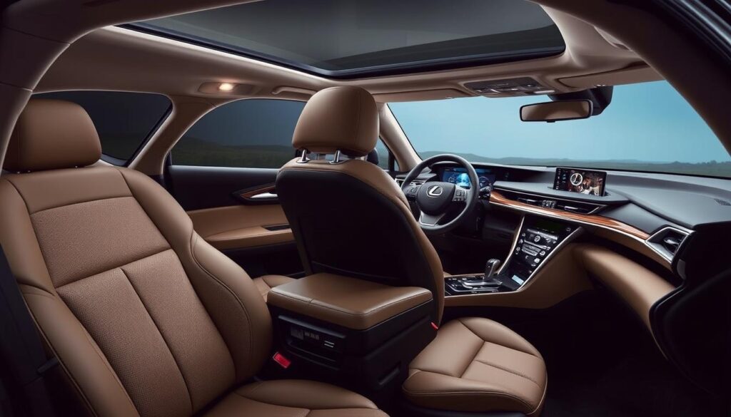 Lexus RX interior