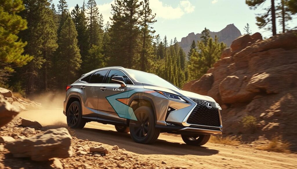 Lexus RX off-road