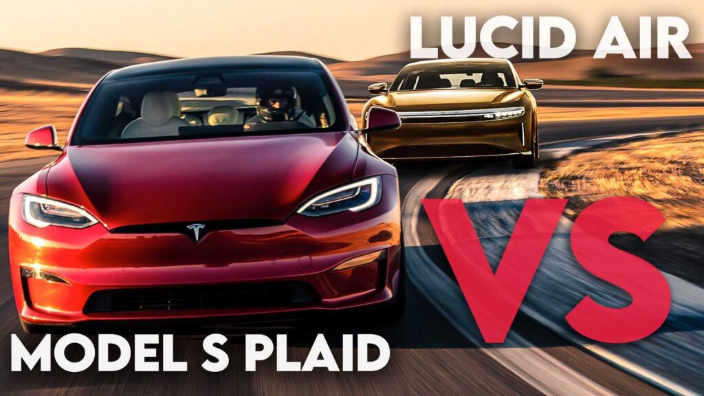 Lucid Air vs. Tesla Model S