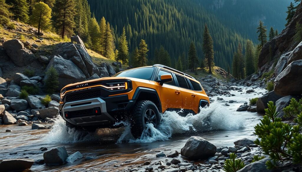 Rivian R1T off-road