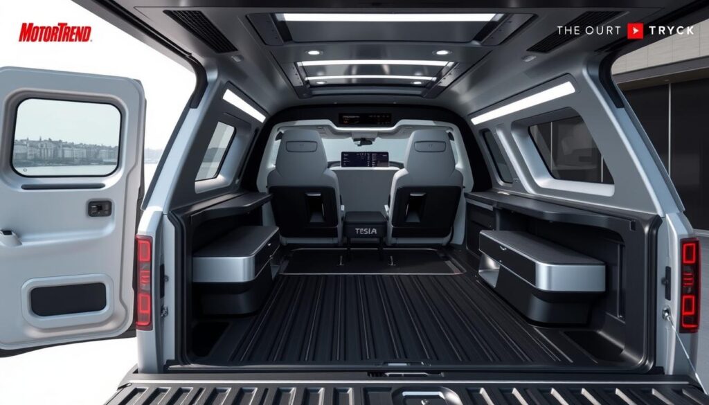 Tesla Cybertruck Cargo Space