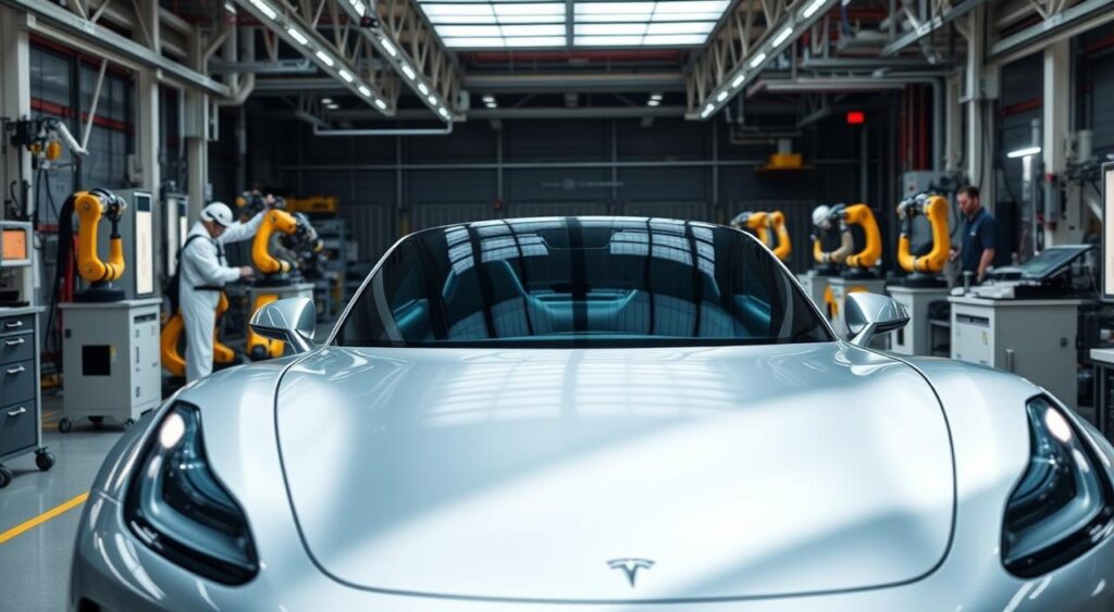 Tesla Roadster production