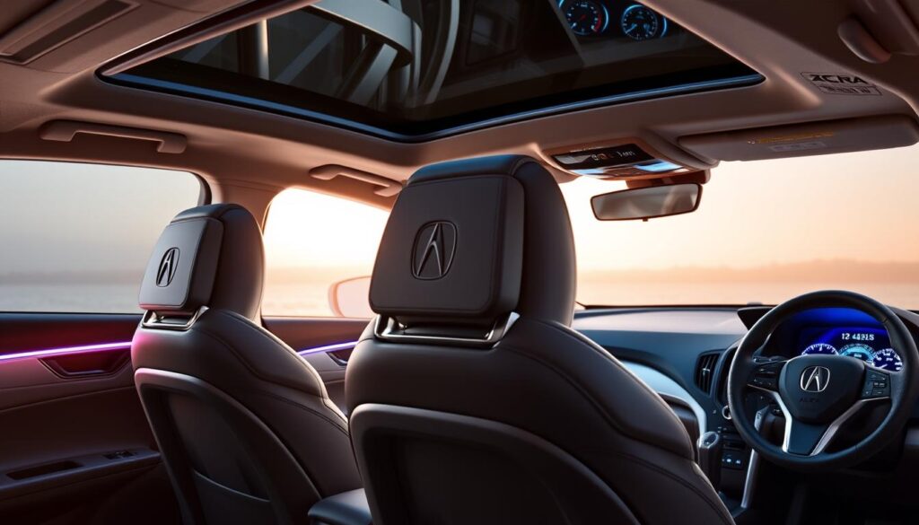 acura zdx interior
