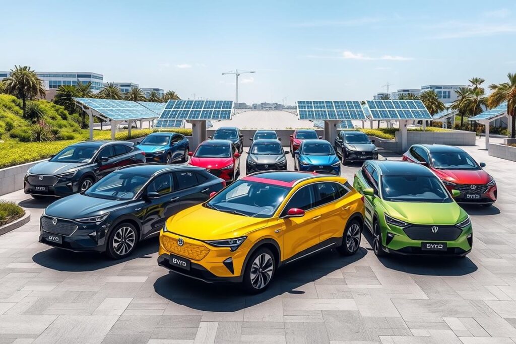 byd ev lineup