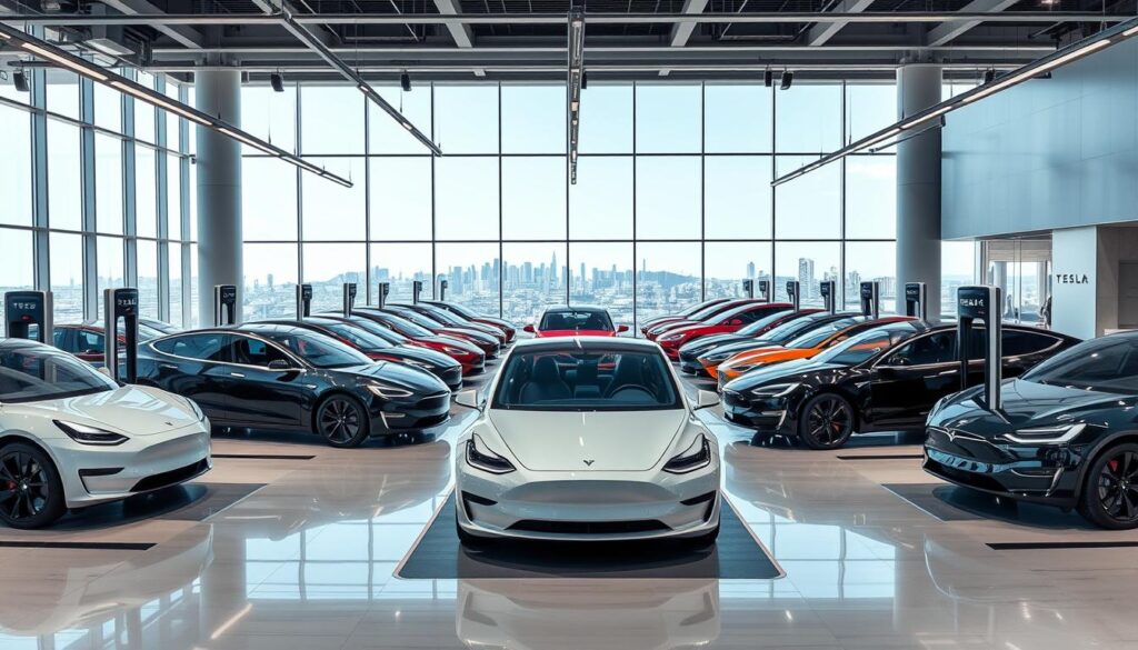 tesla inventory