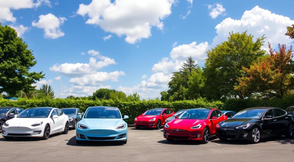 tesla used cars