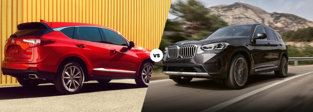 2025 Acura RDX vs BMW X3: A Head-to-Head Comparison 2 Acura RDX vs BMW X3