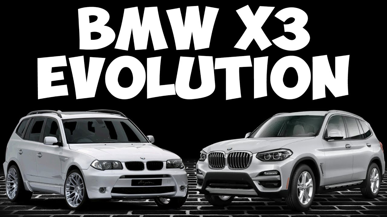 BMW X3 evolution