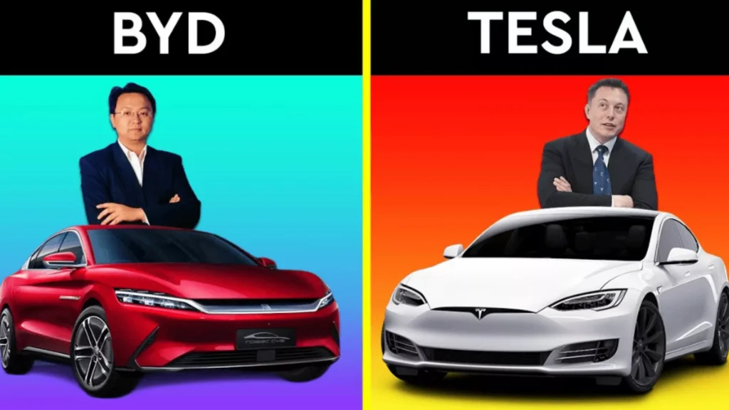 BYD Nips at Tesla