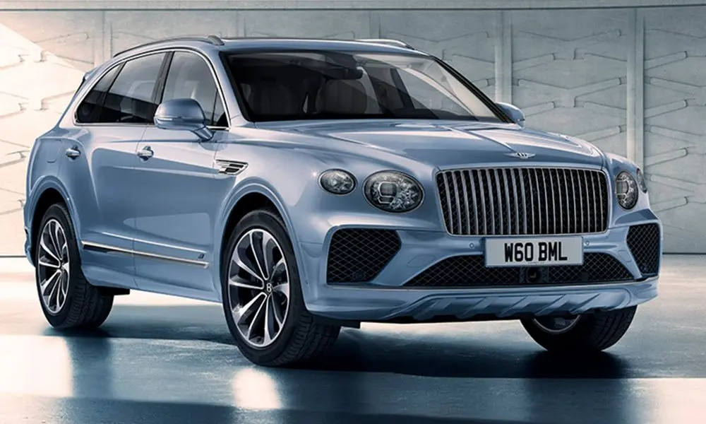 Bentley Bentayga interior