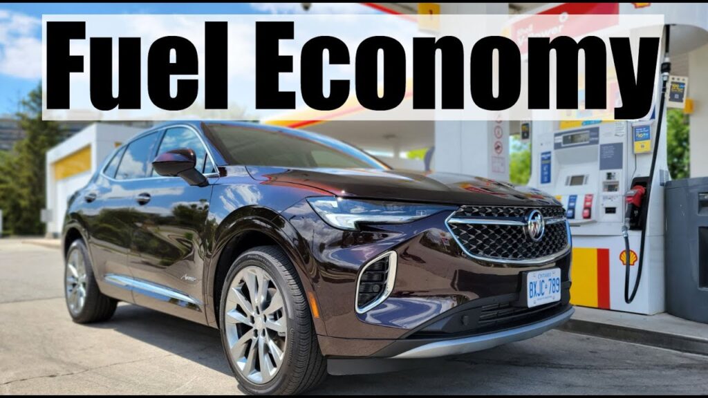 5Buick Envision fuel efficiency