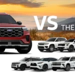 Ford Explorer vs competitors