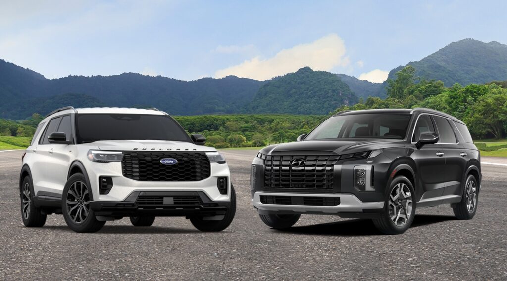 Ford Explorer vs competitors