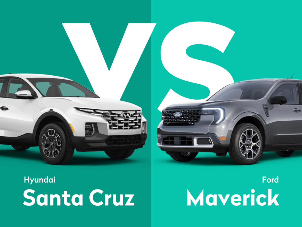 Ford Maverick vs Hyundai Santa Cruz: Compact Truck Showdown 2025 1 Ford Maverick vs Hyundai Santa Cruz