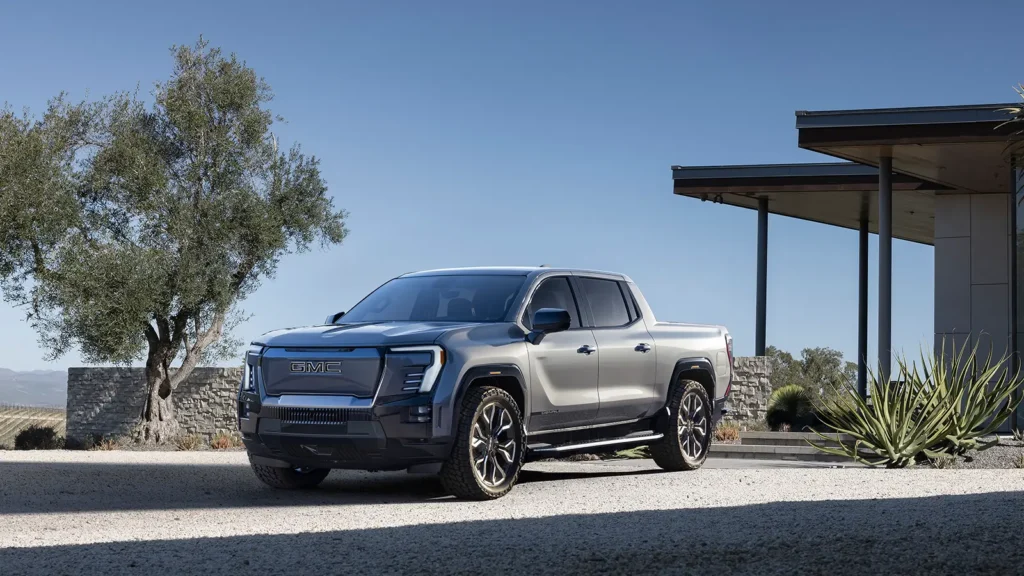 GMC Sierra EV interior