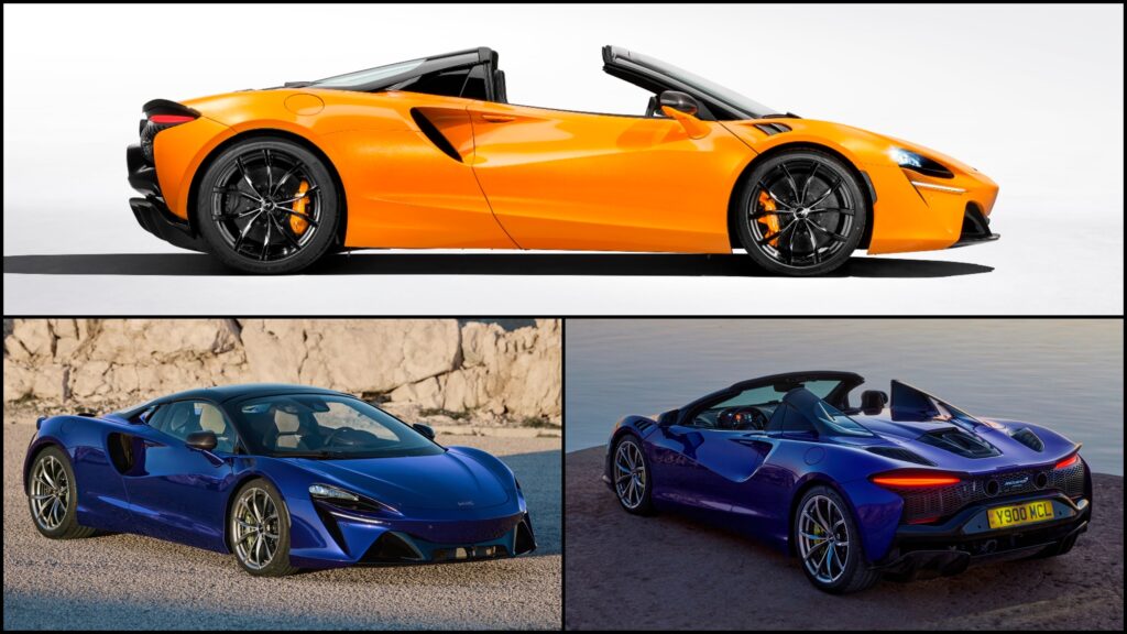 McLaren Artura Spider vs Coupe