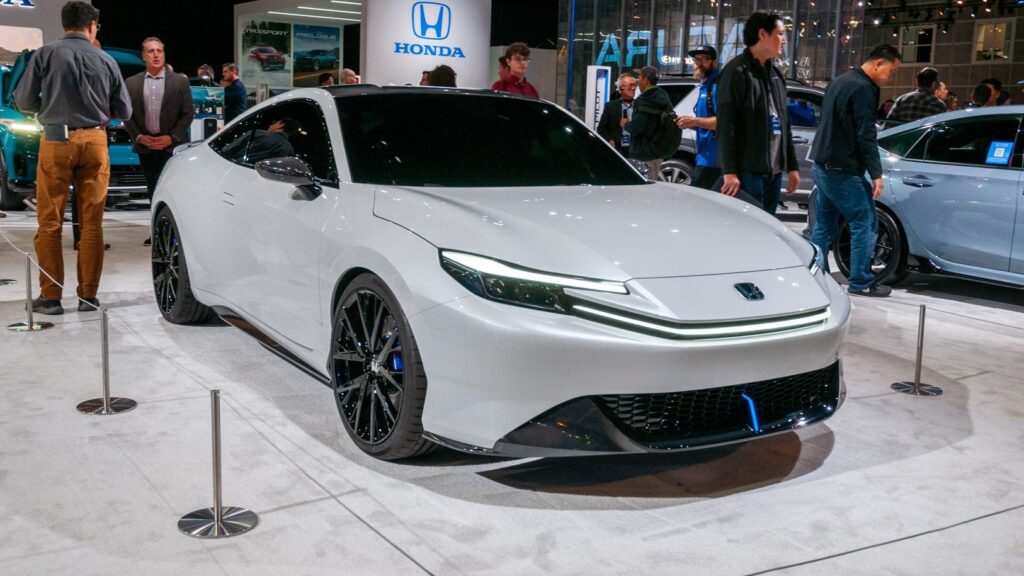 New hybrid-electric Honda Prelude