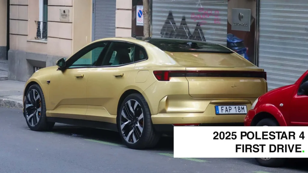 Polestar 4 Charging: About Battery Life and Charging Options 2025 1 Polestar 4 charging