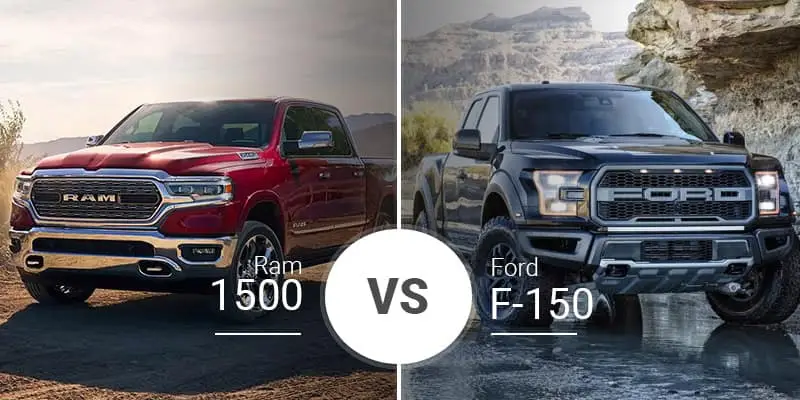 Ram 1500 vs Ford F-150