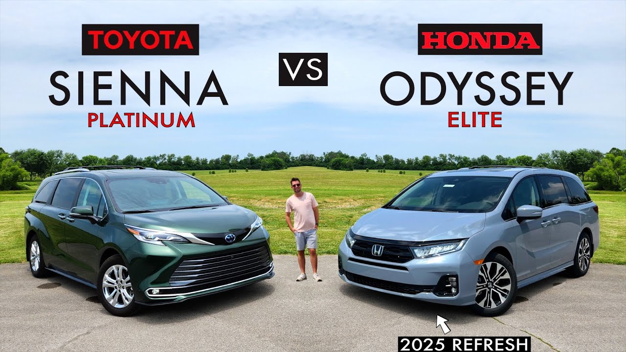 Toyota Sienna vs Honda Odyssey