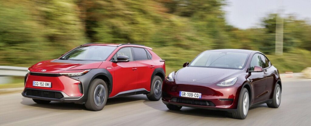 Toyota bZ4X vs Tesla Model Y: Comparing the EV Showdown 2 Toyota bZ4X vs Tesla Model Y