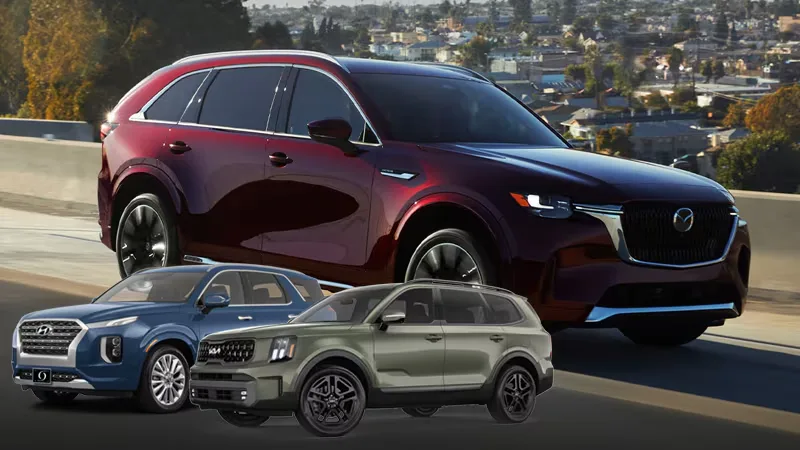 2025 Mazda CX-90 vs Competitors: Which SUV Stands Out? 1 Mazda CX-90 vs competitors