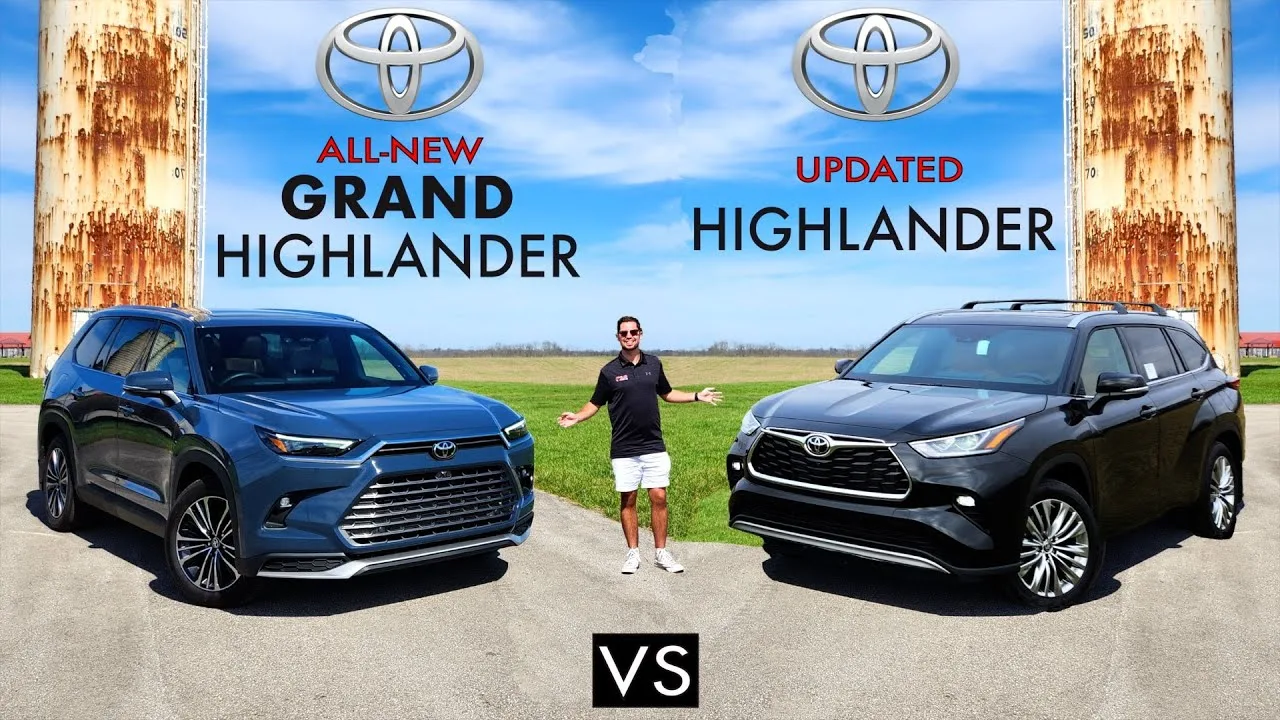 Toyota Highlander vs Toyota Grand Highlander